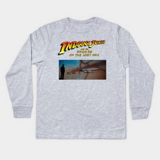 Indiana Jones and The Raiders Of The Lost Ark Kids Long Sleeve T-Shirt